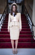 KEIRA KNIGHTLEY at Investiture at Buckingham Palace in London 12/13/2018