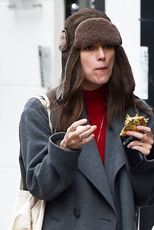 KEIRA KNIGHTLEY Out and About in London 12/19/2018