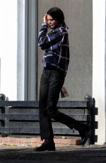 KENDALL JENNER Leaves Alfred