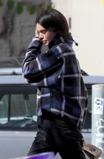 KENDALL JENNER Leaves Alfred