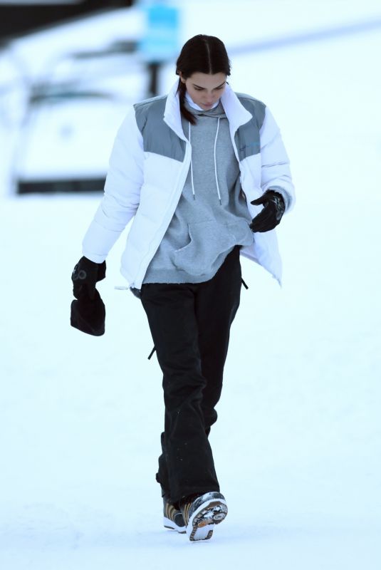 KENDALL JENNER Out and About in Aspen 12/29/2018