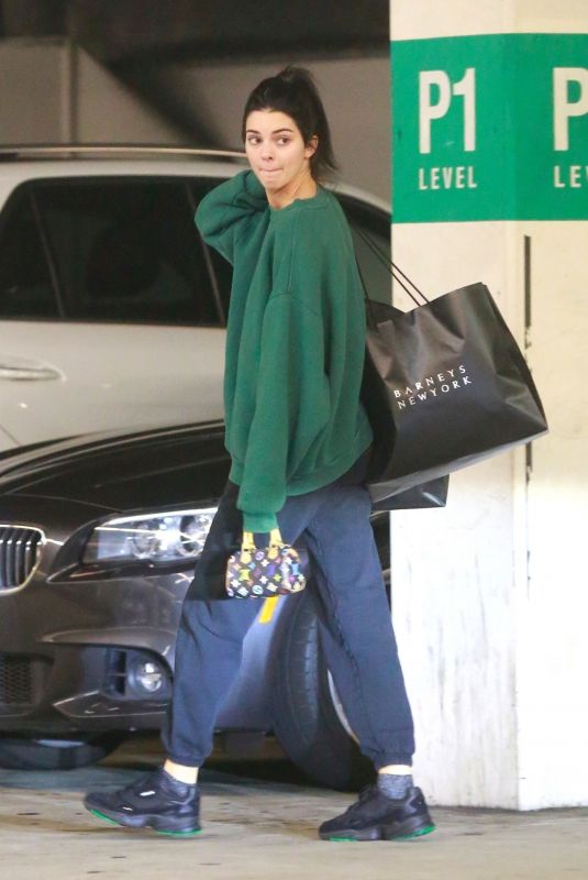 KENDALL JENNER Out Shopping in Beverly Hills 12/24/2018