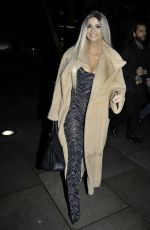 KERRY KATONA Night Out in Manchester 12/10/2018