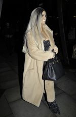 KERRY KATONA Night Out in Manchester 12/10/2018