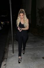 KHLOE KARDASHIAN Night Out in Thousand Oaks 11/23/2018