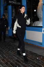 KIM and KOURTNEY KARDASHIAN, KENDALL JENNER and SOFIA RICHIE Out Shopping in Aspen 12/28/2018