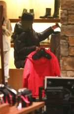 KIM and KOURTNEY KARDASHIAN, KENDALL JENNER and SOFIA RICHIE Out Shopping in Aspen 12/28/2018