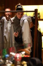 KIM and KOURTNEY KARDASHIAN, KENDALL JENNER and SOFIA RICHIE Out Shopping in Aspen 12/28/2018
