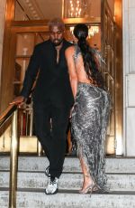 KIM KARDASHIAN and Kanye West at Cher Musical in New York 12/03/2018