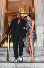 KIM KARDASHIAN and Kanye West at Cher Musical in New York 12/03/2018
