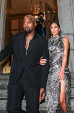 KIM KARDASHIAN and Kanye West at Cher Musical in New York 12/03/2018