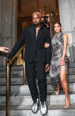 KIM KARDASHIAN and Kanye West at Cher Musical in New York 12/03/2018