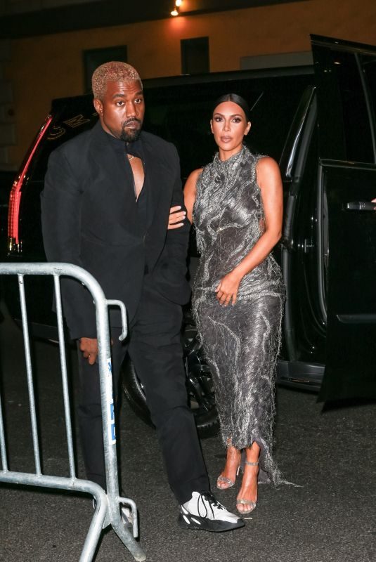 KIM KARDASHIAN and Kanye West at Cher Musical in New York 12/03/2018