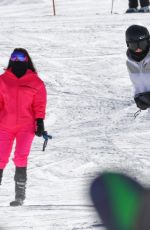 KIM KARDASHIAN and KENDALL JENNER Out at Slopes in Aspen 12/29/2018