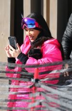 KIM KARDASHIAN and KENDALL JENNER Out at Slopes in Aspen 12/29/2018