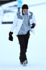 KIM KARDASHIAN and KENDALL JENNER Out at Slopes in Aspen 12/29/2018