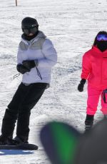 KIM KARDASHIAN and KENDALL JENNER Out at Slopes in Aspen 12/29/2018