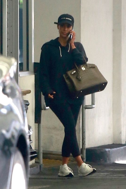 KIM KARDASHIAN at a Dermatologist Office in Los Angeles 12/24/2018