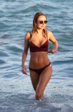 KIMBERLEY GARNER in Bikini at a Beach in Miami 12/30/2018