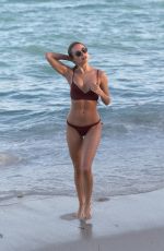 KIMBERLEY GARNER in Bikini at a Beach in Miami 12/30/2018
