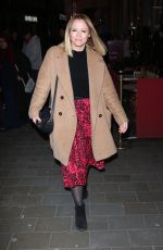 KIMBERLEY WALSH Arrives at Gaby Roslin Special Christmas Show in London 12/09/2018