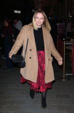 KIMBERLEY WALSH Arrives at Gaby Roslin Special Christmas Show in London 12/09/2018