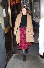 KIMBERLEY WALSH Arrives at Gaby Roslin Special Christmas Show in London 12/09/2018