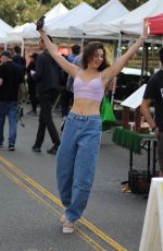 KIRA KOSARIN at Farmers Market in Studio City 12/16/2018