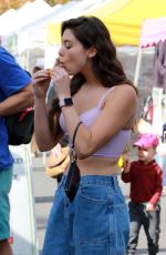 KIRA KOSARIN at Farmers Market in Studio City 12/16/2018