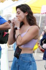 KIRA KOSARIN at Farmers Market in Studio City 12/16/2018