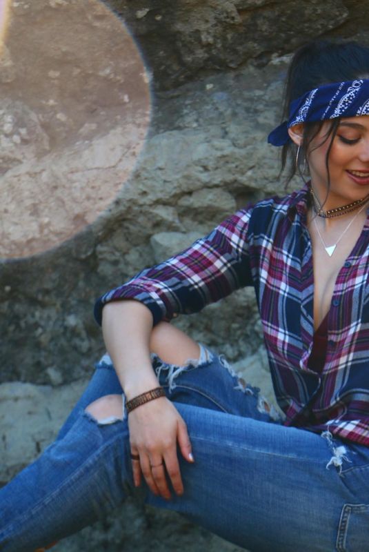 KIRA KOSARIN on the Set of a Photoshoot, December 2018