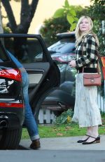 KIRSTEN DUNST on Christmas Day Out in Los Angeles 12/25/2018
