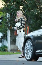 KIRSTEN DUNST on Christmas Day Out in Los Angeles 12/25/2018