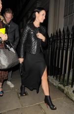 KIRSTY GALLACHER at Evgeny Lebedev
