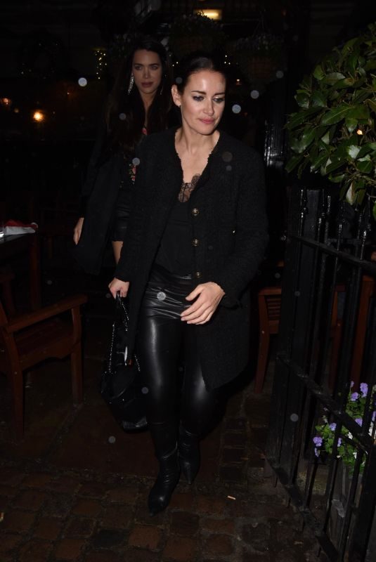 KIRSTY GALLACHER at Piers Morgan’s Christmas Party in London 12/20/2018
