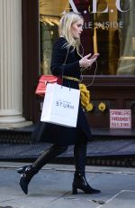 KITTY SPENCER Out Shopping in New York 11/29/2018