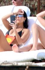 KOURTNEY KARDASHIAN and SOFIA RICHIE in Bikinis on the Beach in Mexico 12/22/2018
