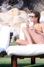 KOURTNEY KARDASHIAN and SOFIA RICHIE in Bikinis on the Beach in Mexico 12/22/2018