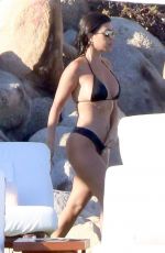 KOURTNEY KARDASHIAN in Bikini on Vacation in Mexico 12/22/2018