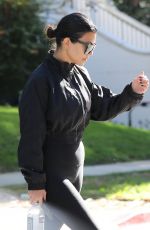 KOURTNEY KARDASHIAN Leaves a Friend