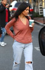 KOURTNEY KARDASHIAN Out for Coffee in West Hollywood 11/30/2018