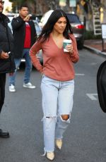 KOURTNEY KARDASHIAN Out for Coffee in West Hollywood 11/30/2018