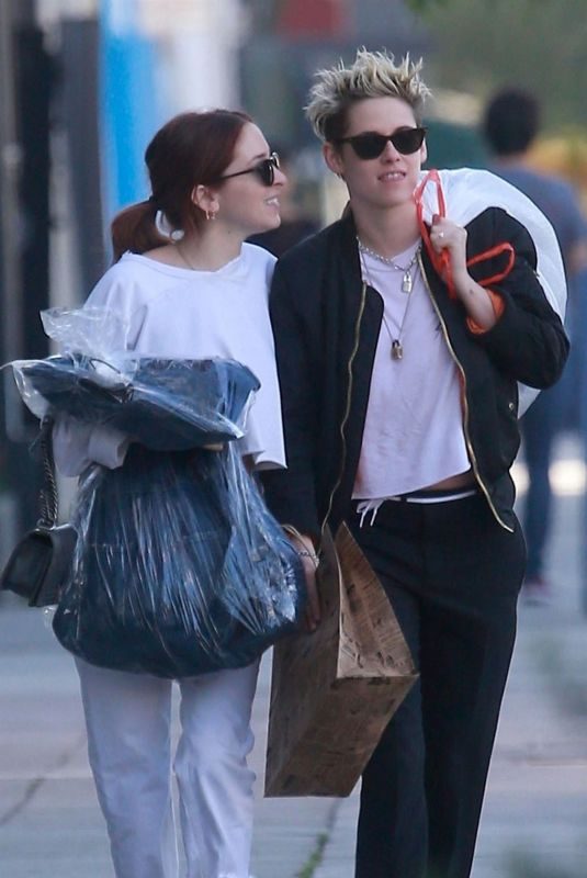 KRISTEN STEWART and SARA DINKIN at Cafe Gratitude in Los Angeles 12/21/2018