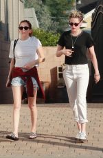 KRISTEN STEWART and SARA DINKIN Leaves a Spa and Nail Salon in Los Angeles 12/22/2018
