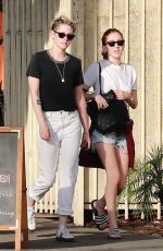 KRISTEN STEWART and SARA DINKIN Leaves a Spa and Nail Salon in Los Angeles 12/22/2018