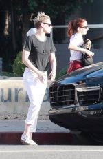 KRISTEN STEWART and SARA DINKIN Leaves a Spa and Nail Salon in Los Angeles 12/22/2018
