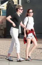 KRISTEN STEWART and SARA DINKIN Leaves a Spa and Nail Salon in Los Angeles 12/22/2018