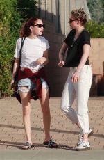 KRISTEN STEWART and SARA DINKIN Leaves a Spa and Nail Salon in Los Angeles 12/22/2018