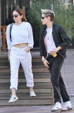 KRISTEN STEWART and SARA DINKIN Out for Lunch in Los Angeles 12/21/2018