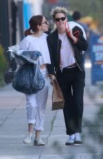 KRISTEN STEWART and SARA DINKIN Out for Lunch in Los Angeles 12/21/2018